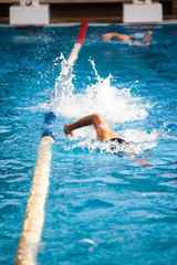 Swimming and athletics