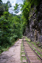 Obraz premium Beautiful mountain scenery . Guam gorge. Krasnodar region