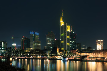 Fototapeta na wymiar Frankfurt Skyline 2
