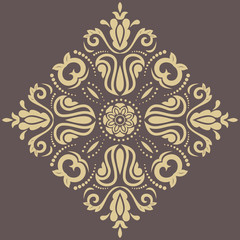 Damask Vector Oriental Pattern