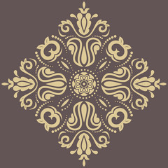 Damask Vector Oriental Pattern