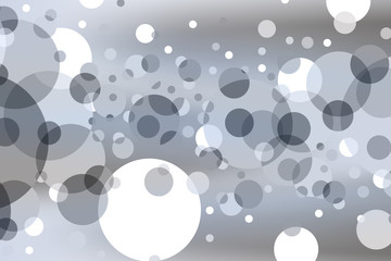 Beautiful bokeh made of blurred lights on blue background, Abstract defocused colorful blurred background.