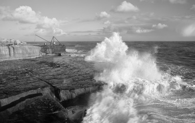 Stormy Portland Bill