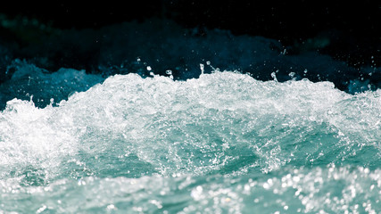 stormy water wave as a background