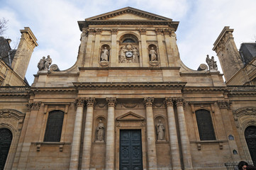 Fototapeta na wymiar Parigi, la chiesa della Sorbona