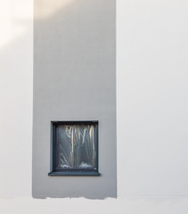 Grauer Fassadenanstrich, Hausbau
