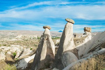 Panoramic view of Cappadocia - Turkey