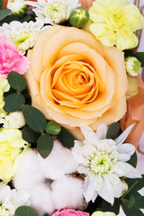 bouquet isolated on white background