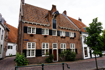 Fototapeta na wymiar The historic city of Amersfoort in The Netherlands