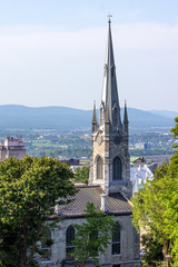 Fototapeta premium Chalmers Wesley Church Quebec City Québec Canada