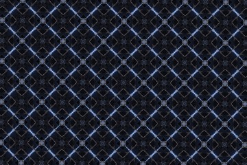 Орнамент с чёрными,серыми и голубыми элементами. 3
