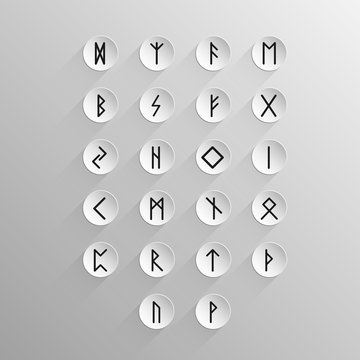 Alphabet Old Norse rune