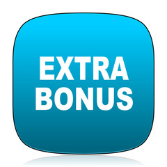 extra bonus blue icon