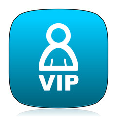 vip blue icon
