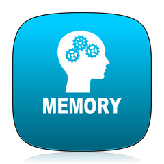 memory blue icon