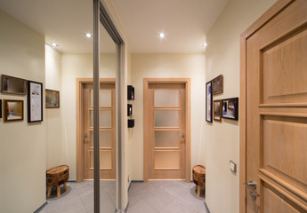 Modern Interior of a room in the private house.