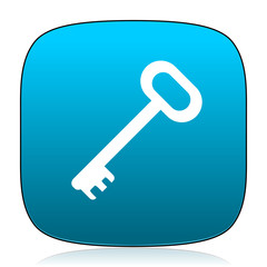 key blue icon