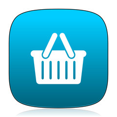 cart blue icon