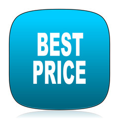 best price blue icon
