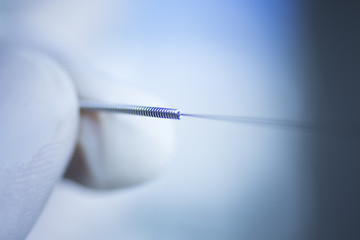 Acupuncture needle dry needling