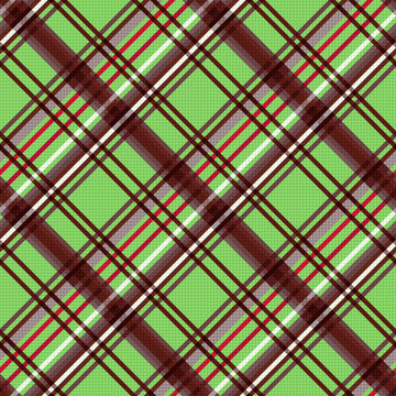 Diagonal seamless pattern in warm colors