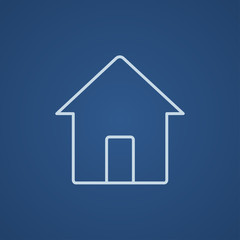 House line icon.