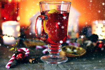 christmas grog orange cinnamon sugar