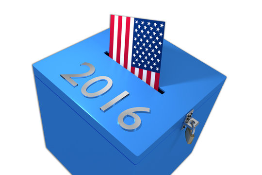 2016 presidential elections concept