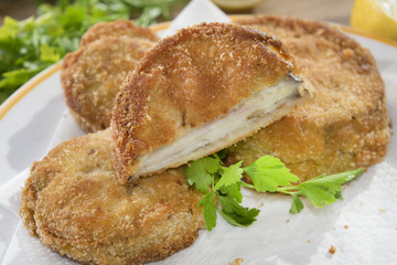 fried mozzarella in carriage