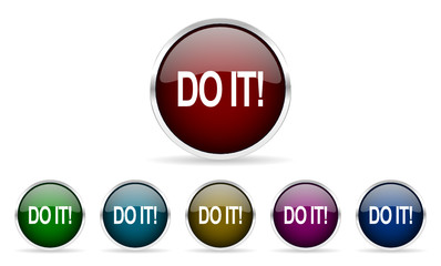 do it vector icon set