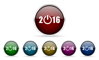 2016 vector icon set