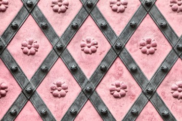 texture of antique doors