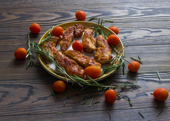 roast chicken breast with tomatoes
