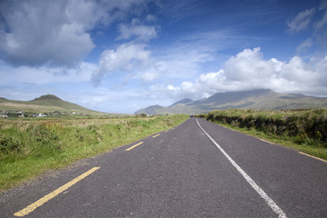 Open Road on Dingle Peninsula