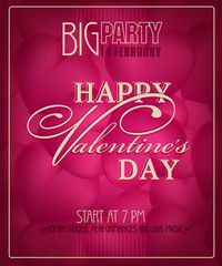 Poster Happy Valentine's Day