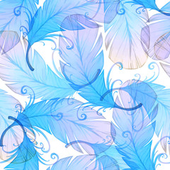 Obraz premium Watercolor seamless pattern