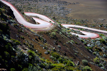 La Réunion - Lacets de la route du volcan
