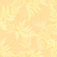 Seamless pattern with fern