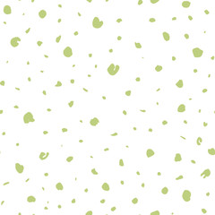 Seamless pattern. Casual polka dot texture. Stylish doodle