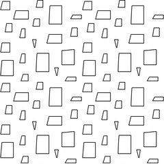 Monochrome elegant seamless pattern
