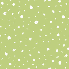 Seamless pattern. Casual polka dot texture. Stylish doodle