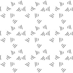 Monochrome elegant seamless pattern