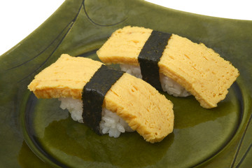 Japanese food - egg sushi