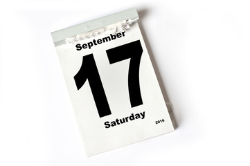 17. September 2016