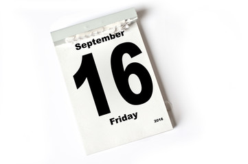 16. September 2016