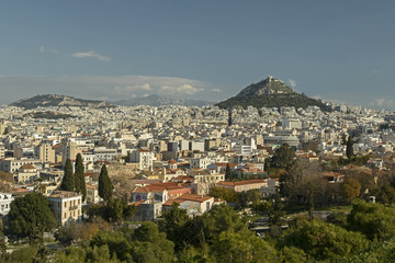 Fototapeta na wymiar View To Athens