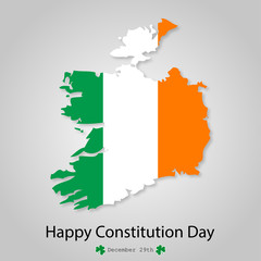 Flag of Ireland Constitution Day December 29