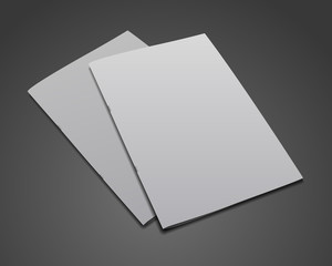 Vector mockup magazine