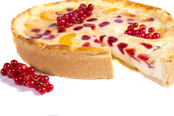 Gooseberry tart cake