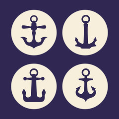 Anchor icon design 